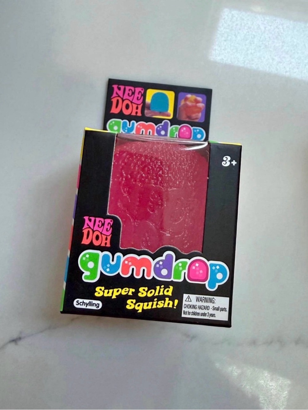 Rare Needoh Gumdrop - PINK - Sealed